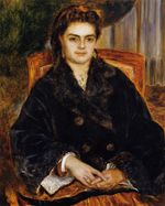 Ренуар Мадам Мария Октавия Барнье 1871г